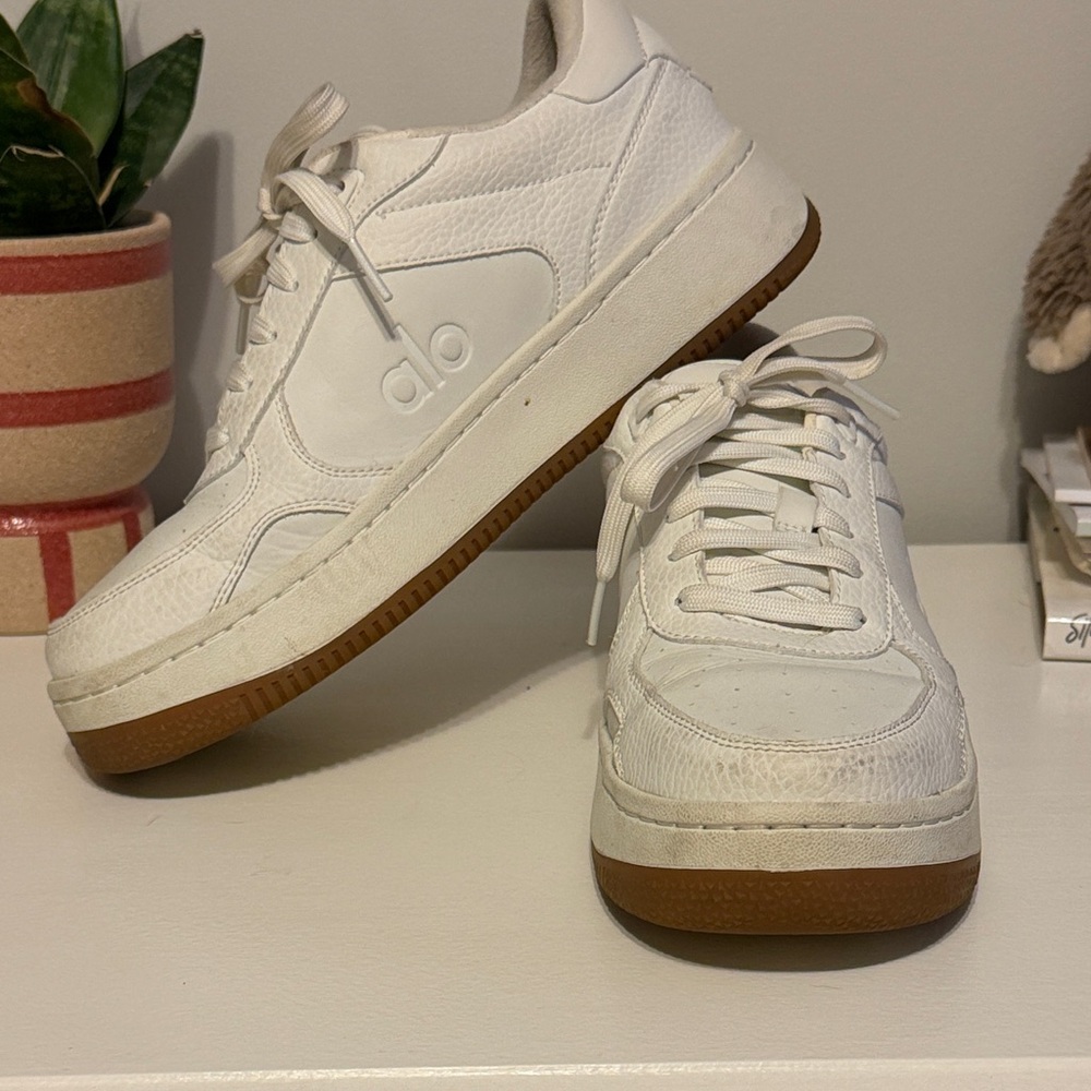 ALO Yoga White Athletic Shoes